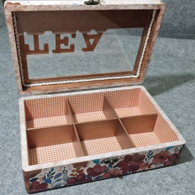 علبة منظم شاي 