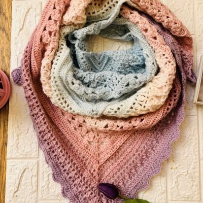 شال البكا درجات روز