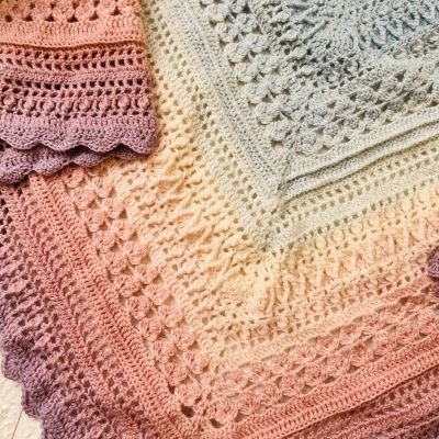 شال البكا درجات روز