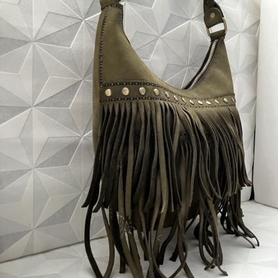 Handmade genuine leather bag 