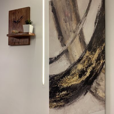 ساعة ديكور حائط