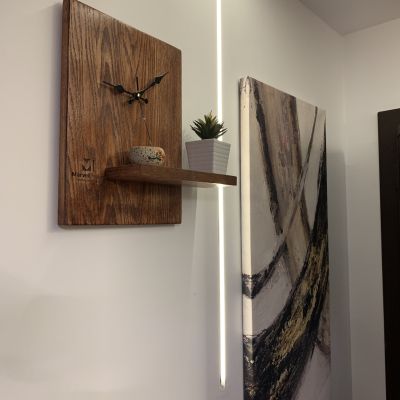 ساعة ديكور حائط