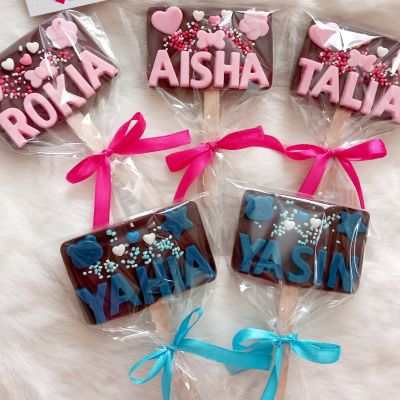 مصاصات الشيكولاتة المميزة 