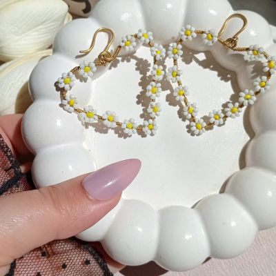 حلق نحاس علي شكل قلب