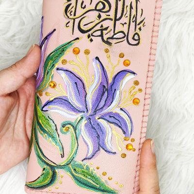 محفظة جلد هاند ميد 