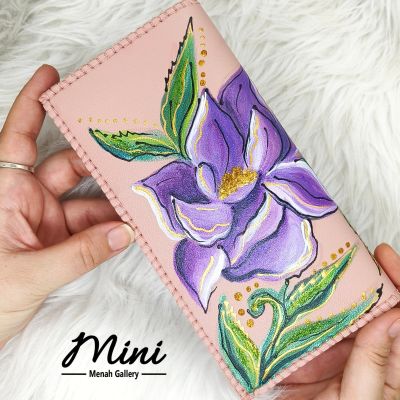 محفظة جلد هاند ميد 