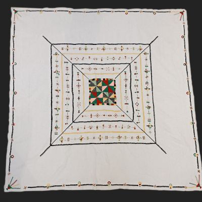 Handmade square Tablecloth made in Siwa oasis