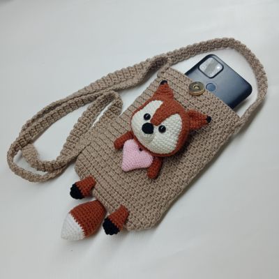 جراب موبايل كروشيه 