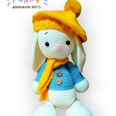 A teddy bear wearing a Beret hat