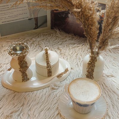 Concrete incense burner