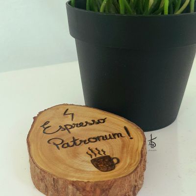 Espresso Patronum! - Mug Coaster