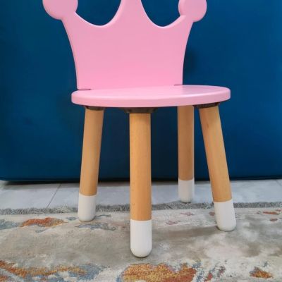 كرسي خشب اطفال أشكال