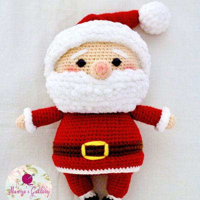Santa Claus  crochet mug