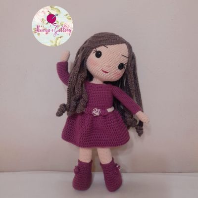 عروسه كروشيه