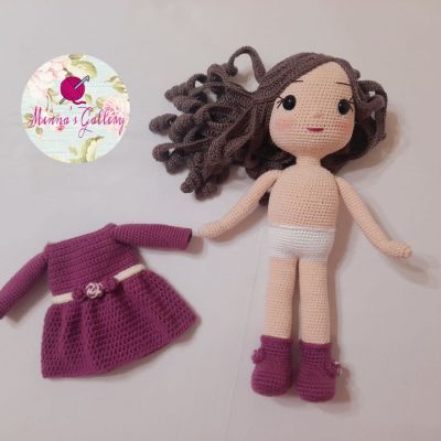 عروسه كروشيه