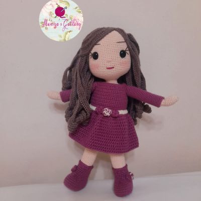 عروسه كروشيه