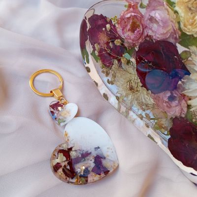 قلب من الريزن لحفظ الورد مقاس ٢٥ 