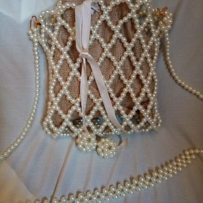 شنطه مفرغه من اللولي 