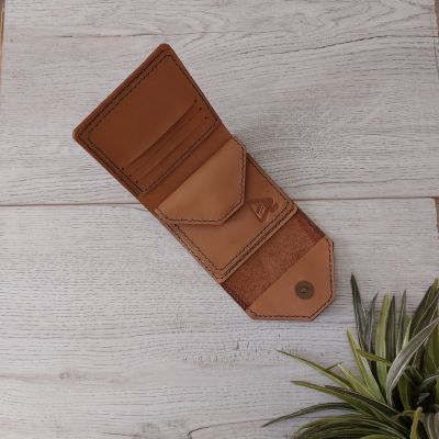 Natural leather wallet 