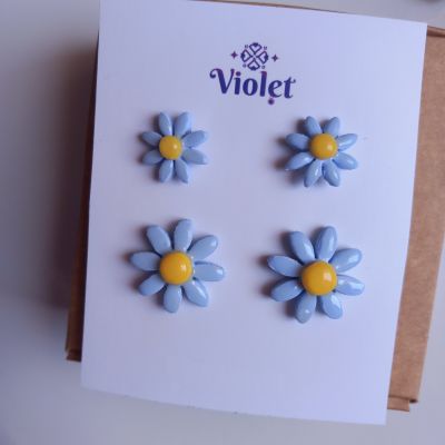Daisy flower earring 