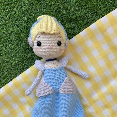 Crochet Cindrella doll handmade 