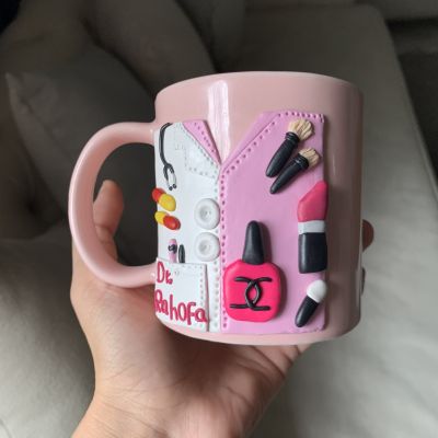 مج لدكتوره من الصلصال الحراري 