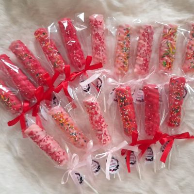 مصاصة مارشيمللو بالشوكولاته 