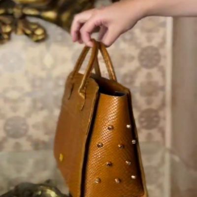 Handmade leather bag 