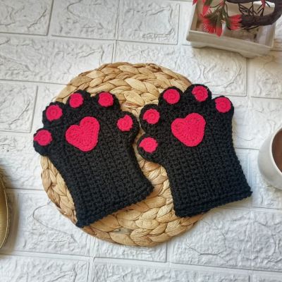 Gloves cat for adult