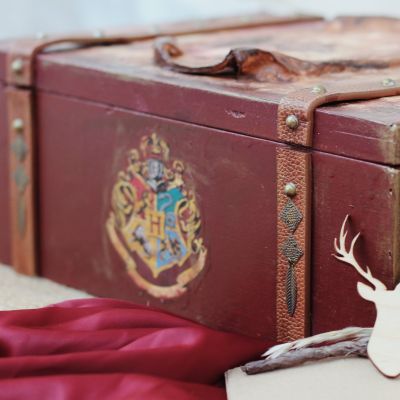 صندوق معتق بطابع هاري بوتر ⚡