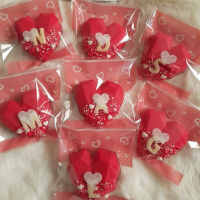 Three heart chocolate