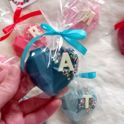 Three heart chocolate