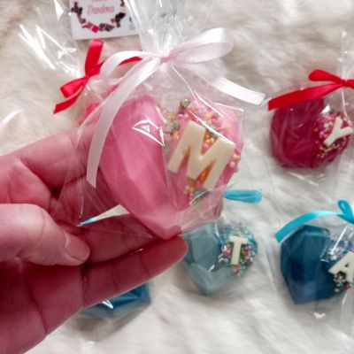 Three heart chocolate