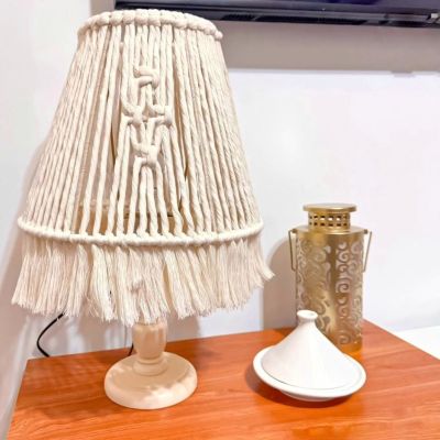 اباجورة مكرمية 