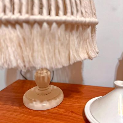 اباجورة مكرمية 