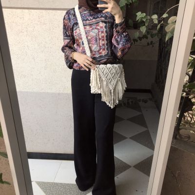 شنطة مكرمية