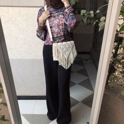 شنطة مكرمية