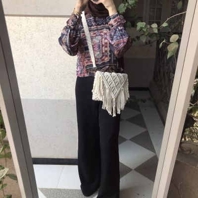 شنطة مكرمية