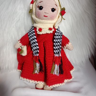 Veiled Palestine Doll