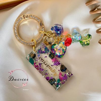 Resin keychain 