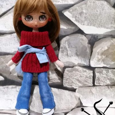 دمية من الكروشية( اميجرومي) 