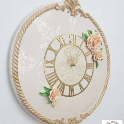 ساعة حائط قطر ٥٠ سم