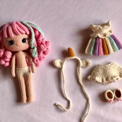Unicorn doll 