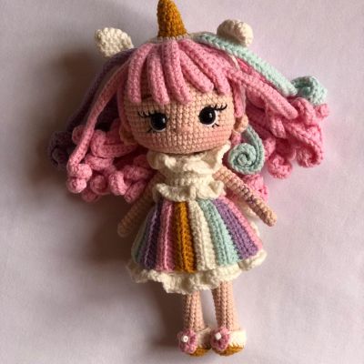 Unicorn doll 