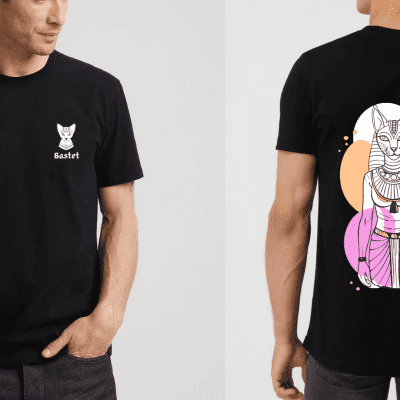 تيشرت باستت انيميشن 