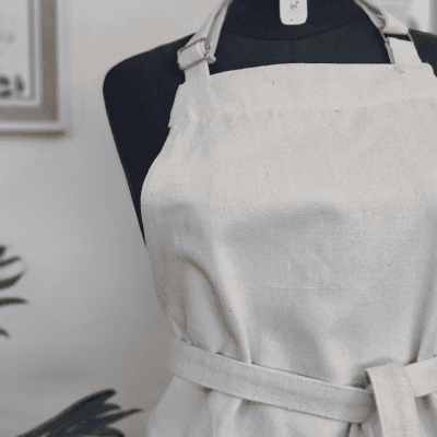Bib apron one color