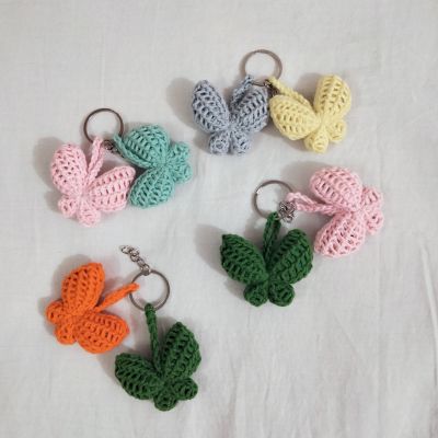 ميدالية مفاتيح الفراشة 