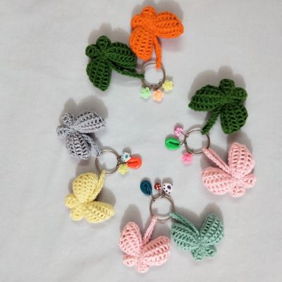 ميدالية مفاتيح الفراشة 