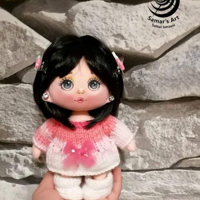 دمية مصنوعة من القماش