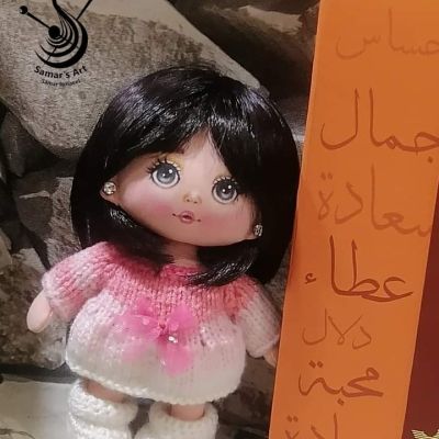 دمية مصنوعة من القماش